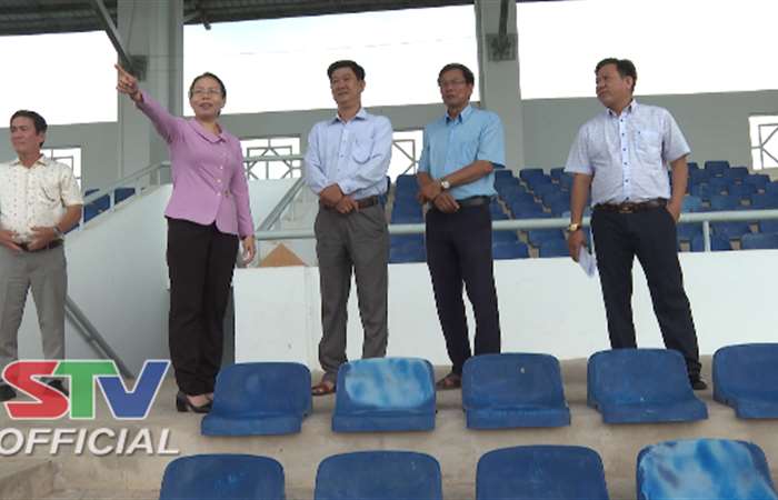 Lãnh đạo UBND tỉnh kiểm tra công tác chuẩn bị cho Giải đua ghe Ngo tỉnh Sóc Trăng năm 2023